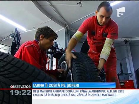 Cât de costă să îţi schimbi anvelopele pentru iarnă