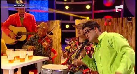 Cezar Ouatu se transformă în Mihai Mărgineanu - "Melci, scoici, raci, craci"