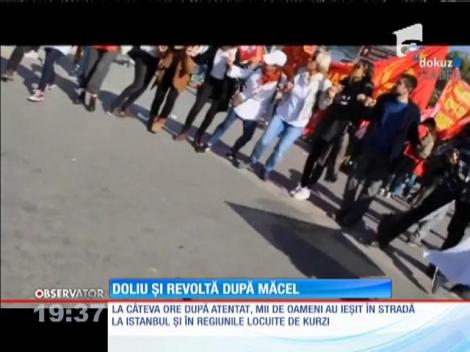 Doliu şi revoltă după cel mai sângeros atentat din istoria Turciei