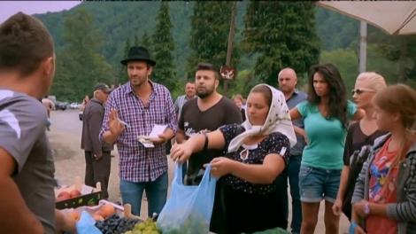 Vedetele merg în târg să facă rost de ingredientele pentru mâncare