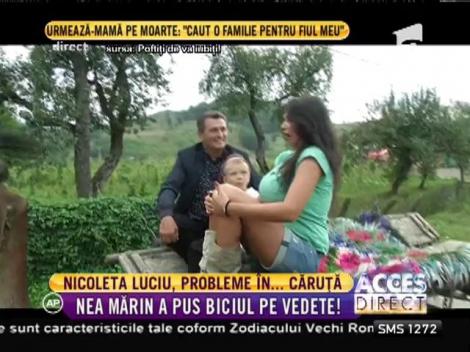 Nicoleta Luci, probleme în căruță