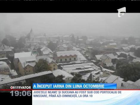 Cele mai friguroase zile de octombrie din ultimii 50 de ani!