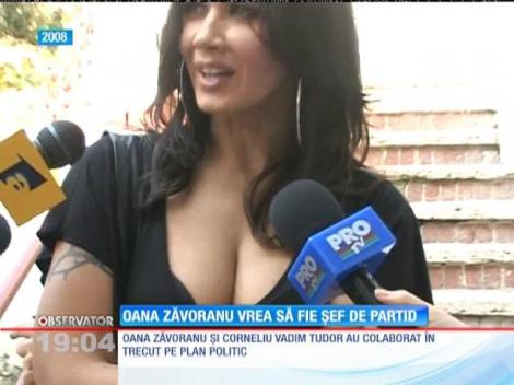 Oana Zăvoranu vrea să devină președintele PRM