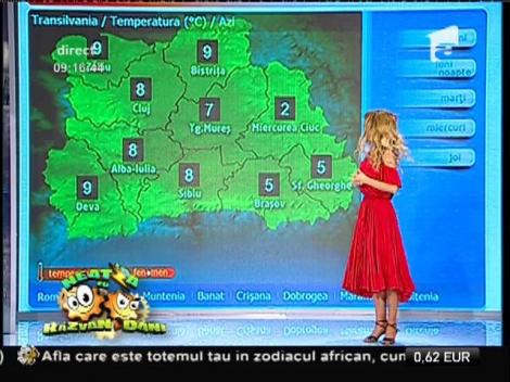 Vremea cu Flavia Mihăşan!