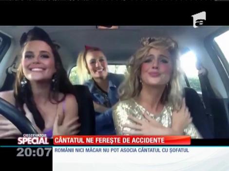 Special! Cântatul la volan ne ferește de accidente