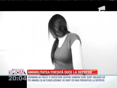 Special! Amabilitatea forțată duce la depresie