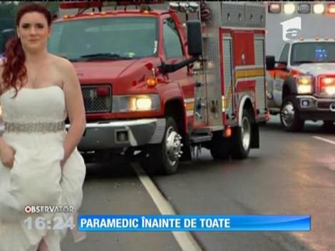 Reacţia uimitoare a unei mirese implicată într-un accident rutier, chiar în timp ce se îndrepta spre cununia civilă