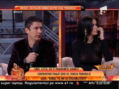 Luis Lazarus: "Oana atacă aiurea fetele Tribunului"