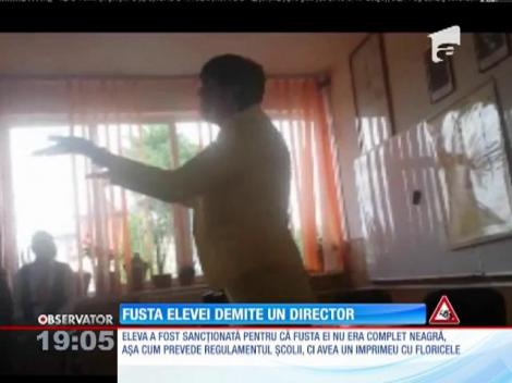 Scandalul elevei de 11 ani umilite în clasă demite un director