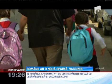 Românii au o nouă spaimă: vaccinul