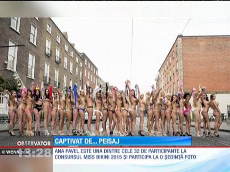 Ana Pavel, una din participantele la concursul Miss Bikini 2015