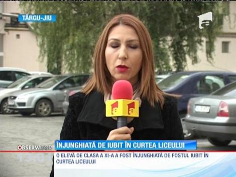 O adolescentă a fost înjunghiată de iubit, în curtea liceului