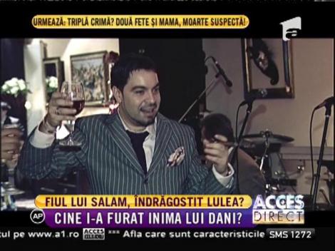 Fiul lui Florin Salam, îndrăgostit de o prezentatoare TV