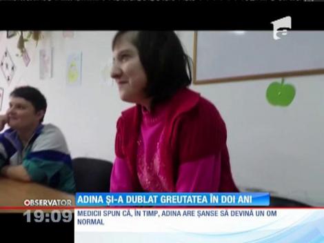 Copila ajunsă la spital câtărind 16 kilograme, la 19 ani, și-a dublat greutatea