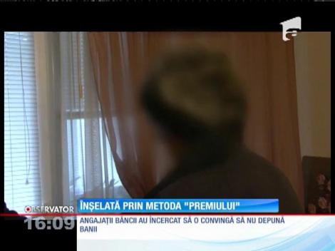 O educatoare a rămas fără economiile de viaţă după ce a picat în plasa unor escroci