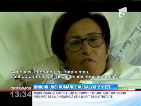 Rinichii unei românce au salvat doi fraţi din Venezuela