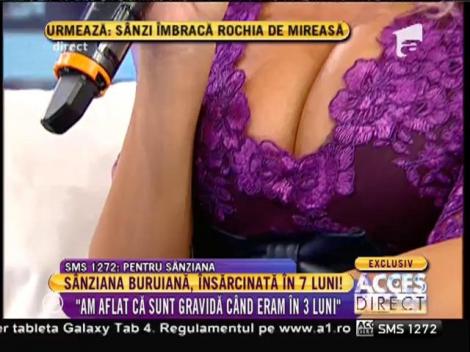 Sânziana Buruiană, însărcinată în 7 luni!