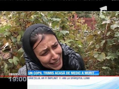 Un copil a murit, la nici două zile după ce fusese consultat de un medic
