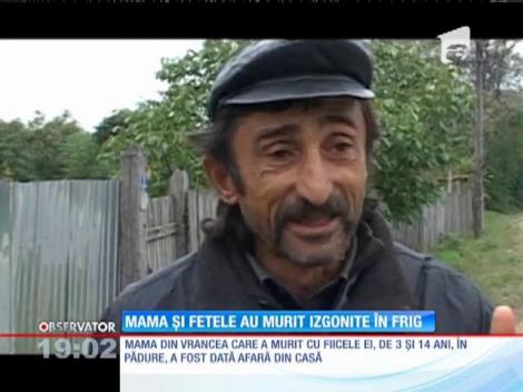 Rudele mamei şi fetelor găsite moarte de frig într-o pădure din Vrancea susțin că au fost ucise!