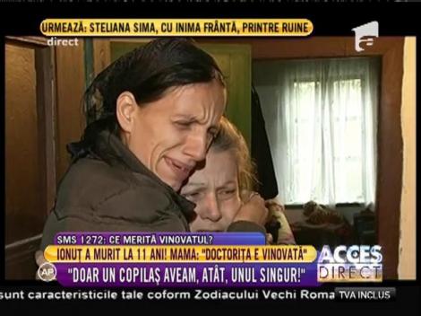Un copil a murit, la 3 zile după ce a fost consultat de un medic. Mama: &rdquo;Doctorița este vinovată!&rdquo;