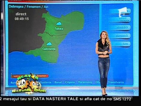 Nu scăpăm de precipitaţii! Prognoza meteo,  cu Flavia Mihăşan!
