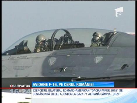 Avioane F-16, pe cerul României
