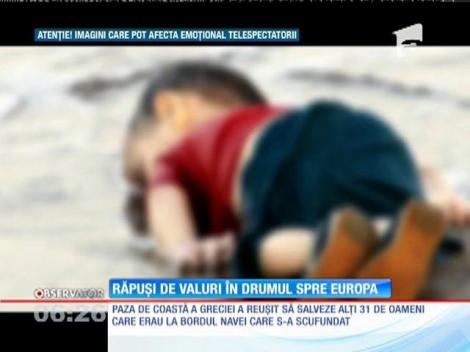 7 refugiaţi au murit într-un naufragiu în largul Greciei. Printre victime sunt 4 copii