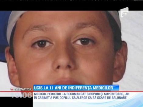 Update / Băieţelul care a murit după ce a fost consultat de un medic putea să fi salvat!