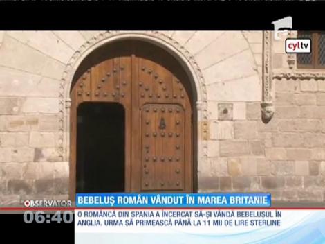 Bebeluș român vândut pentru 11.000 de lire sterline în Marea Britanie