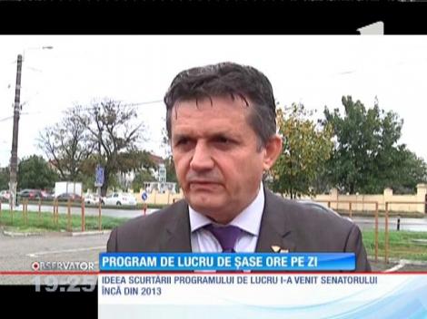 Un senator vrea ca orele de muncă pe zi să scadă de 8, la 6