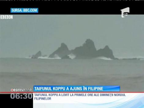 Taifunul Koppu a ajuns în Filipine. Mii de oameni au fost deja evacuaţi