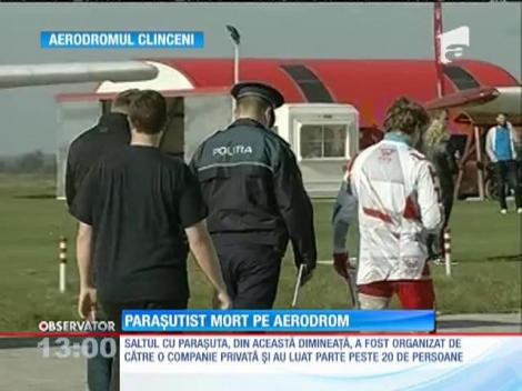 Accident pe Aerodromul Clinceni. Un bărbat a murit, iar alţi doi oameni sunt în stare gravă