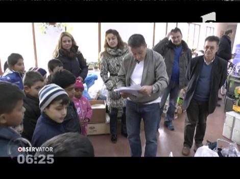 Daruri pentru copiii silitori dintr-o comună din Neamţ