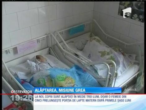 Îngrijorător! Tot mai multe mame din România își hrănesc bebelușii cu lapte praf