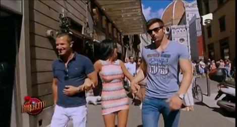 ”Burlacița” și băieții care vor să-i cucerească inima, clipe de neuitat în Florența