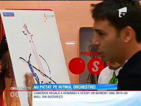 Prima simfonie pictată din România