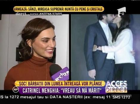 Catrinel Menghia ne-a dezvăluit planurile: "Vreau să mă mărit!"