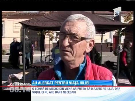 Zeci de braşoveni au alergat pentru ai salva viaţa Iuliei, tânăra lovită pe trecerea de pietoni
