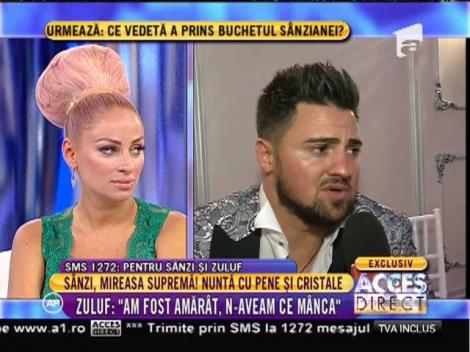 Zuluf, soțul Sânzianei Buruiană: "Am fost amărât. Nu aveam ce mânca!"