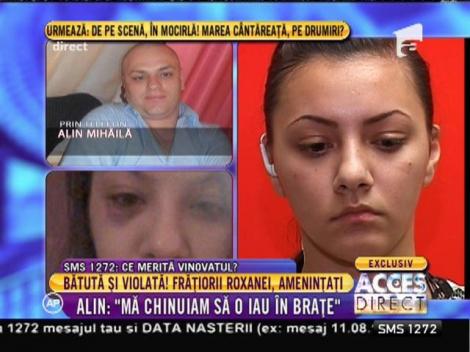 Alin Mihăilă, presupusul agresor al Roxanei: "Eu o iubesc"