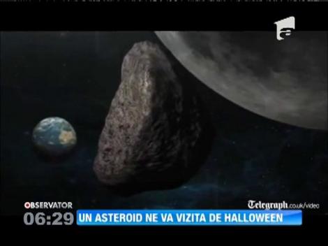 Pământul va primi vizita unui asteroid, de Halloween