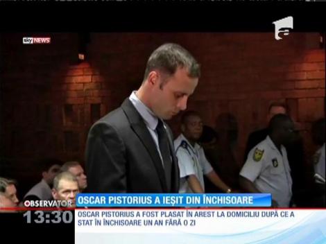 Oscar Pistorius a ieşit din închisoare