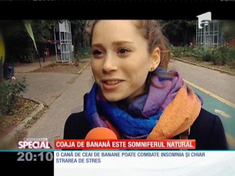 SPECIAL! Coaja de banană este somniferul natural