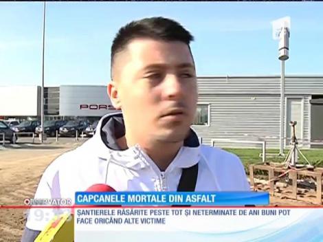 Capcanele mortale din asfalt