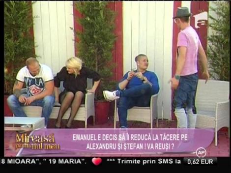 Alexandru vs. Emanuel: rivalii se duelează crâncen!