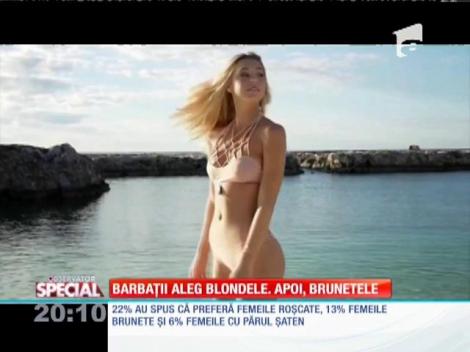 SPECIAL! Bărbații vor neveste blonde sau brunete?
