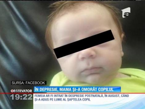 Femeia care și-a aruncat bebelușul de la etaj suferea de depresie