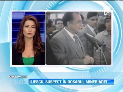 Ion Iliescu, suspect în dosarul mineriadei