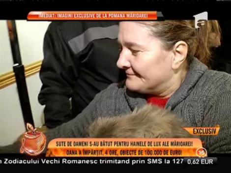 Sute de oameni s-au bătut pe hainele de lux ale Mărioarei Zăvoranu
