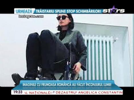 Catrinel Menghia, în scaun cu rotile! Imaginile au provocat isterie pe Internet